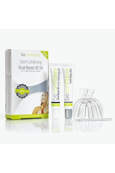Beconfident Teeth Whitening Dual Boost Kit Set 4 Pieces 2021