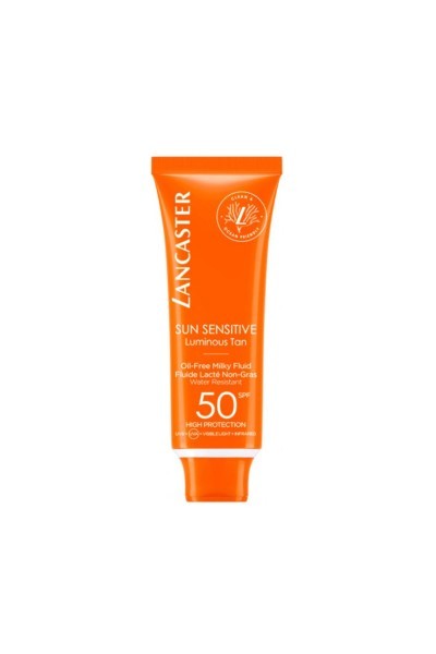 Lancaster Sun Sensitive Luminous Tan Oil-Free Milky Fluid Spf50 50ml