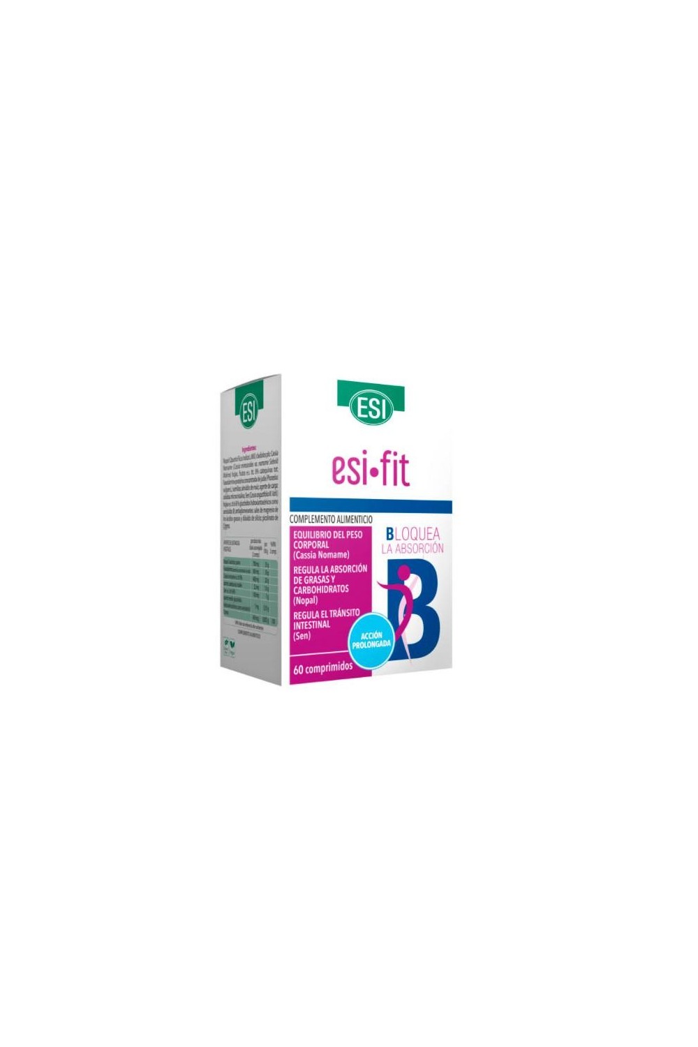 Esi Fit B Block Absorption Long Acting Food Supplement 60 Tablets