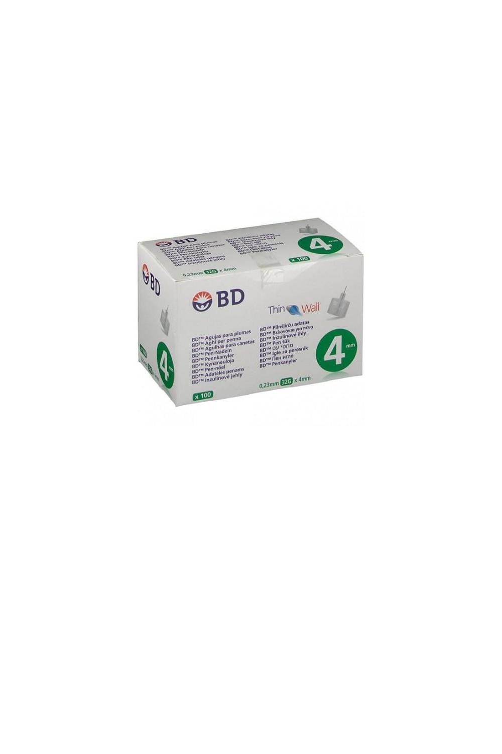 Bd Insulin Pen 4MM 100 Units