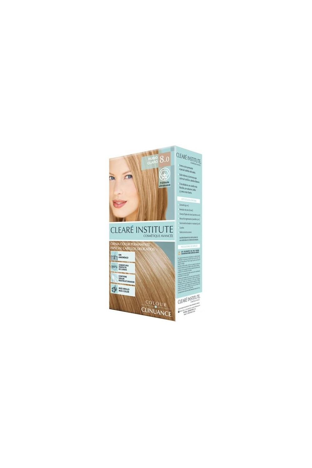 CLEARÉ INSTITUTE - Colour Clinuance 8.0 Light Blonde