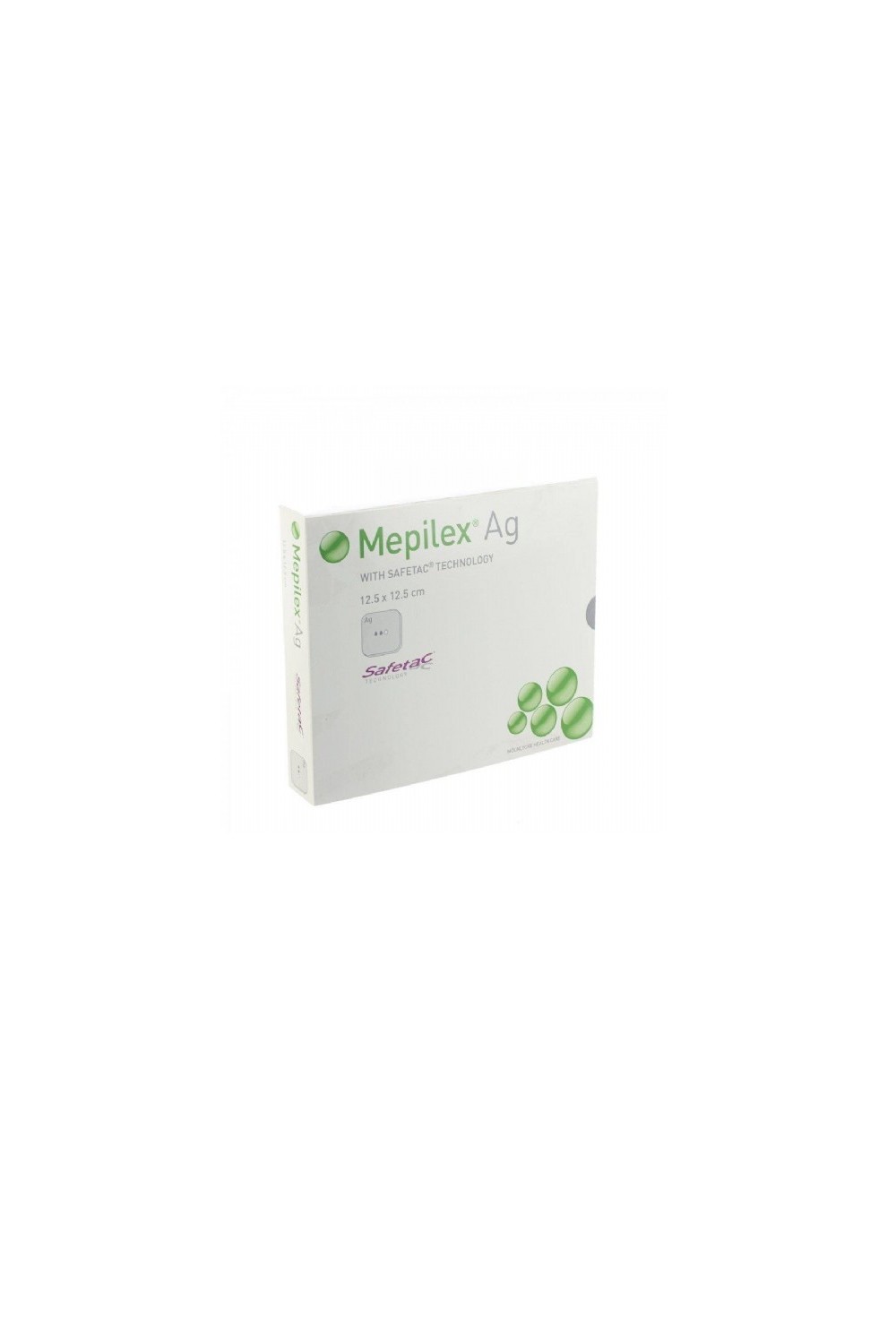 SAFETAC - Mepilex Ag 12,50 X 12,50 Cm 5 Uds