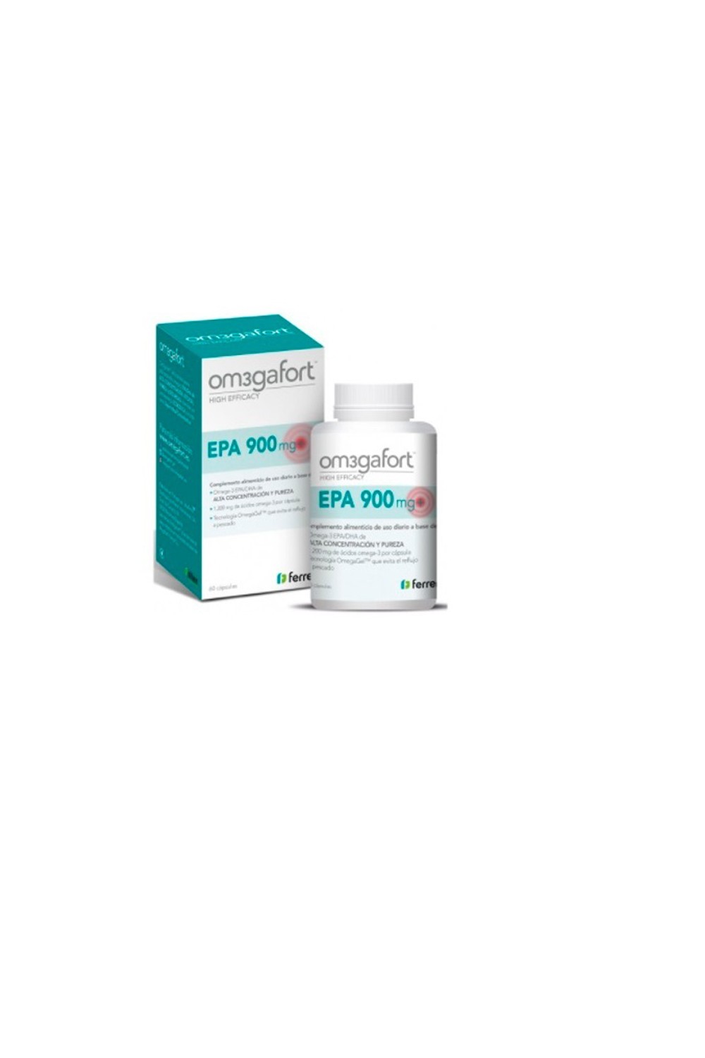 FERRER - Omegafort EPA 900mg 60 capsules