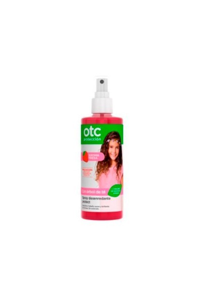 Otc Anti Head Lice Protect Strawberry Scented Detangling Spray 250 ml