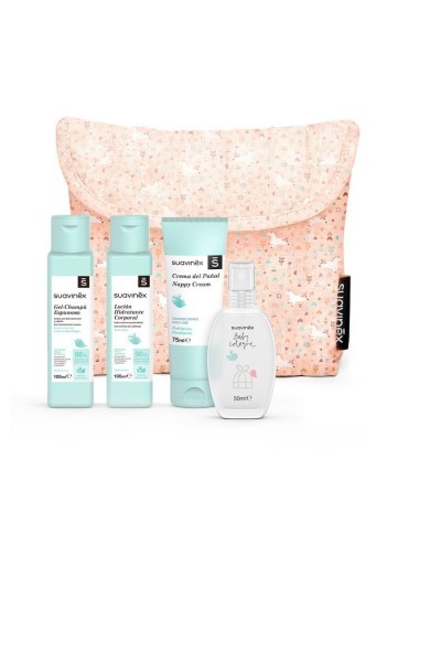 SUAVINEX - Baby Care Essential Toilet Bag Pink 1u