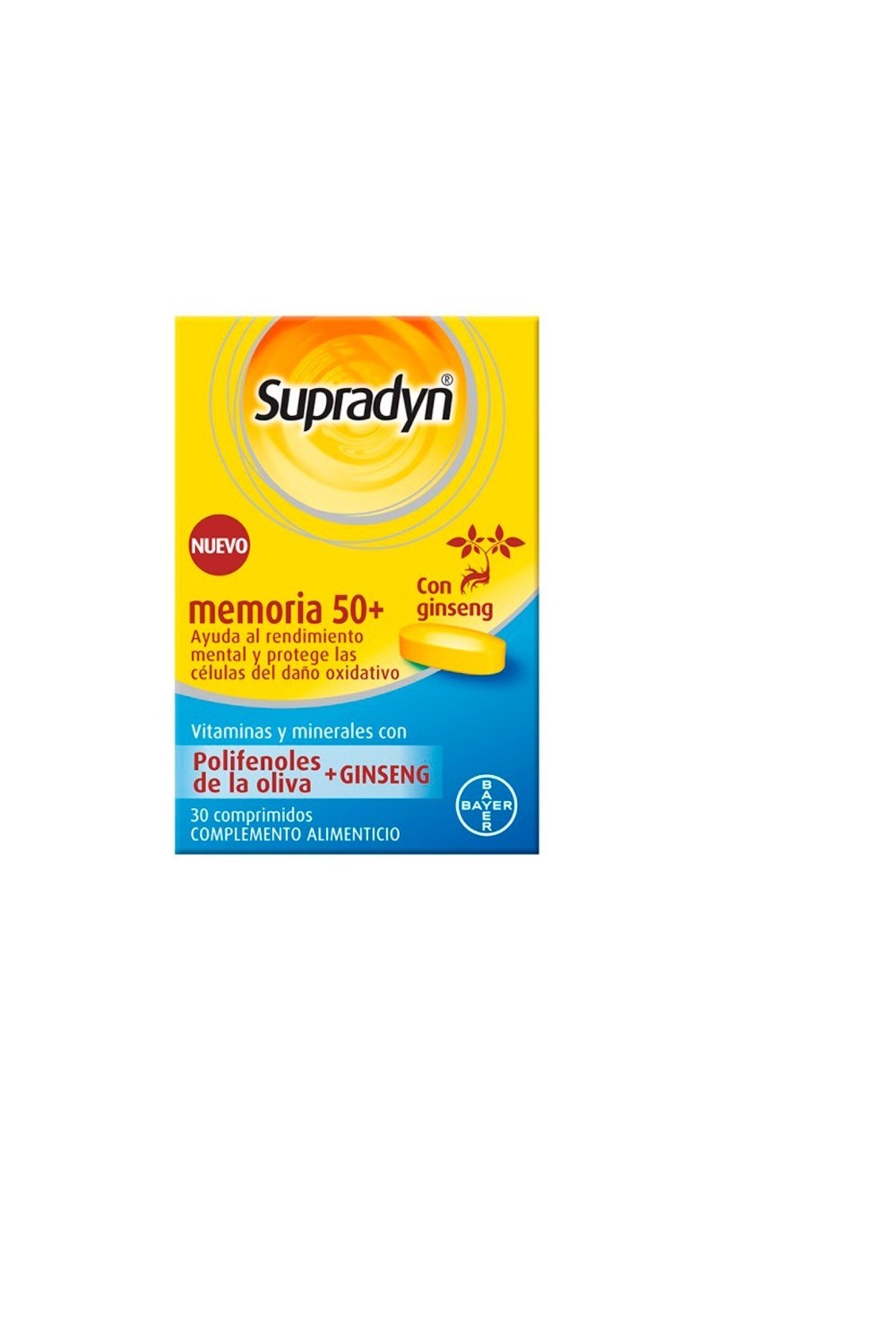 Supradyn Memory 50+ 30 Tablets