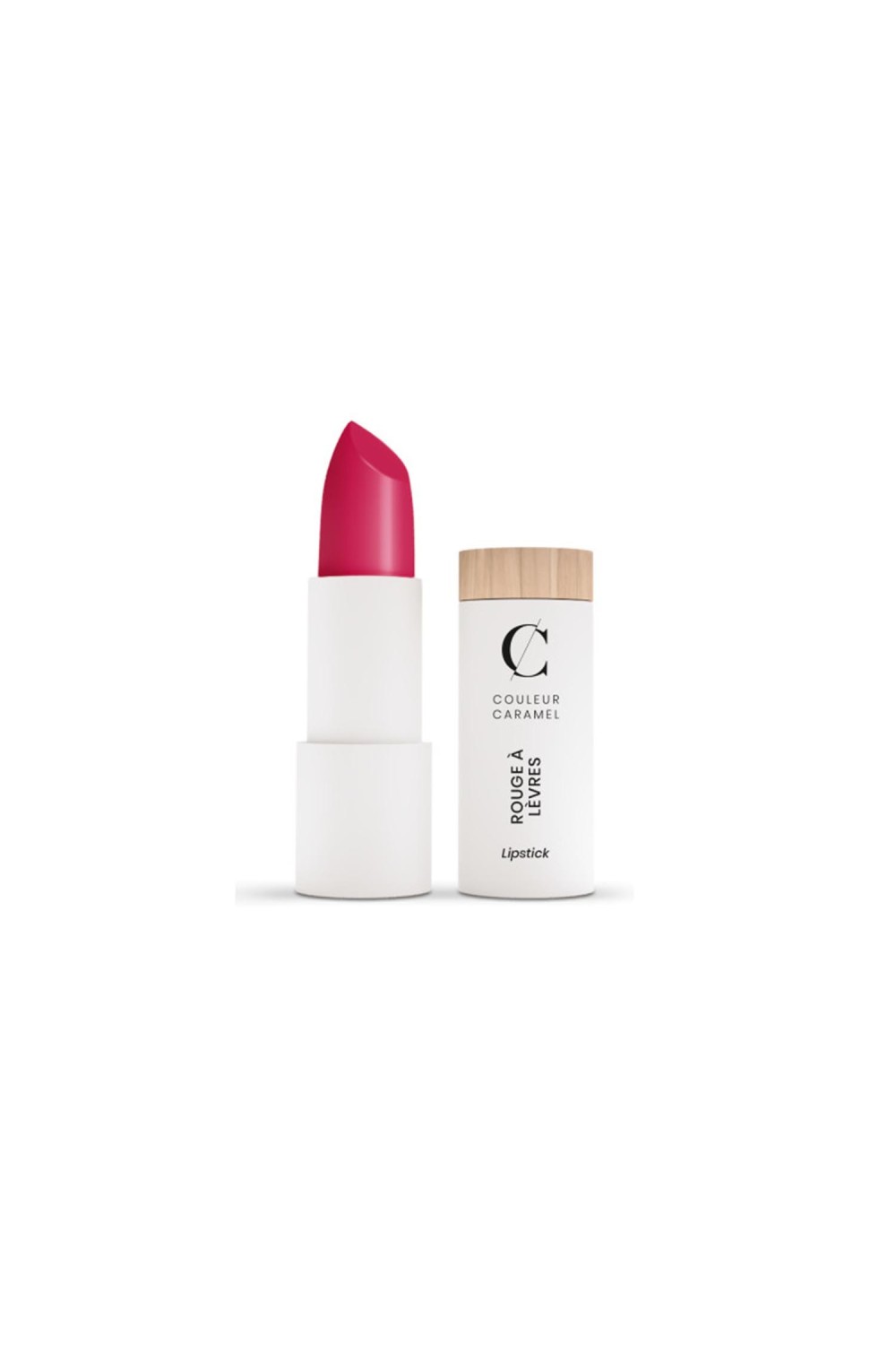 Couleur Caramel Rouge A Levres Barra De Labios 123 Bright Pink 1un