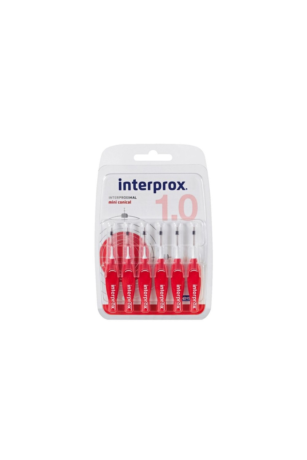 Interprox Vitis Interdent Dentaid Mini 6u Conic Toothbrush