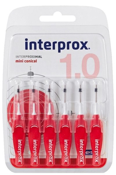 Interprox Vitis Interdent Dentaid Mini 6u Conic Toothbrush