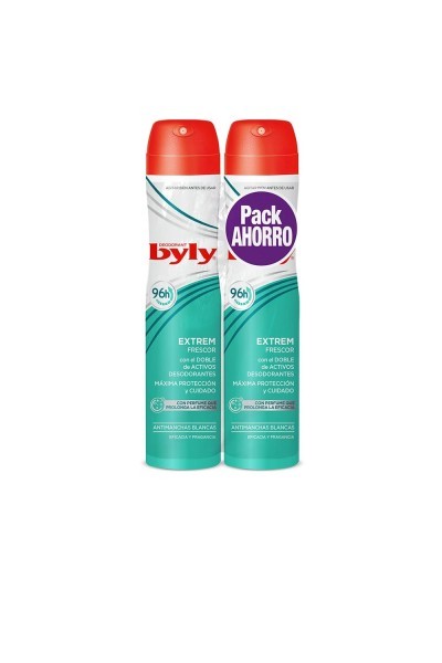 Byly Extrem Frescor Deodorant Spray 2x200ml