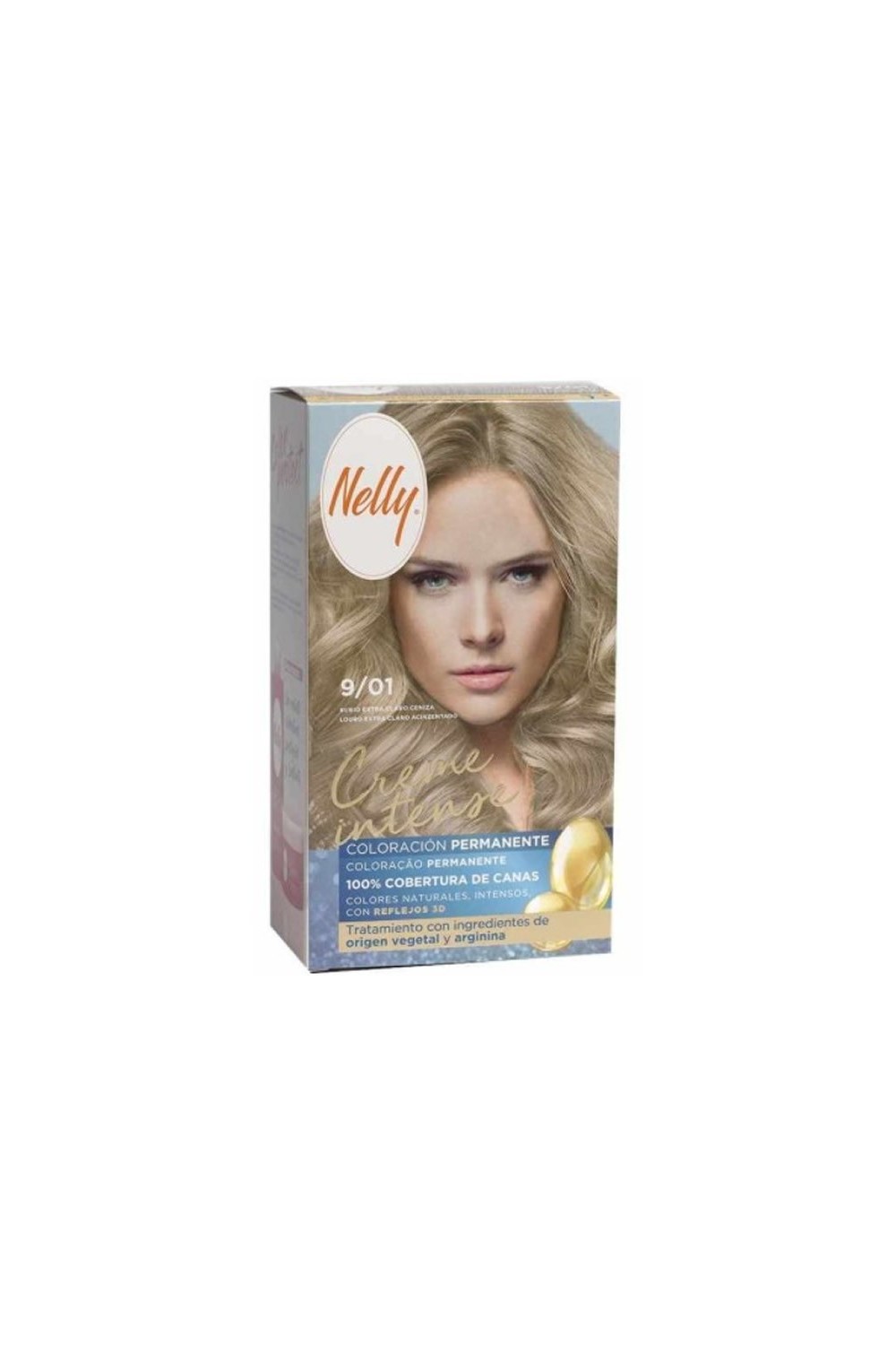 Nelly Creme Intense Tint 9/01 Extra Light Ash Blonde