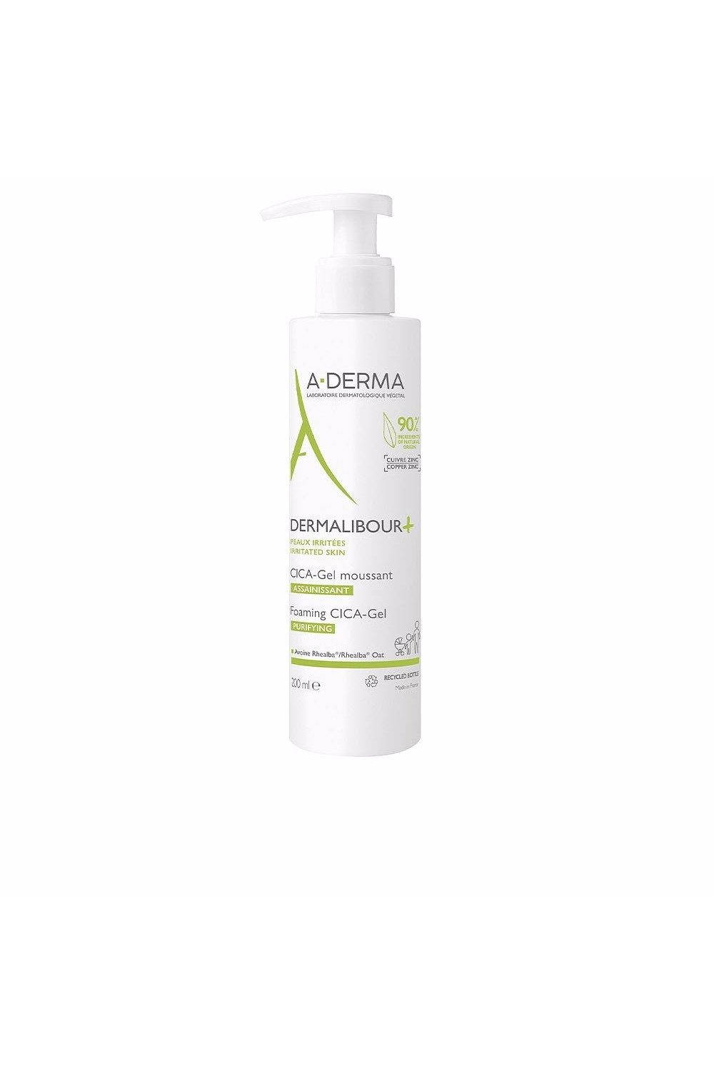 A-Derma Dermalibour Purifying Foaming Cica-Gel 200ml