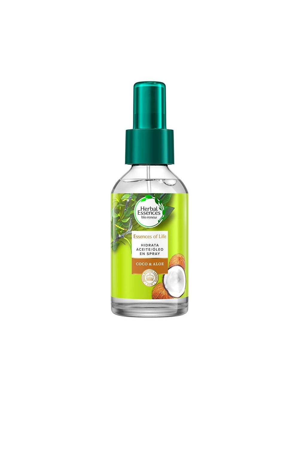 HERBAL ESSENCES - Bio:Renew Biphasic Moisturizing Oil With Coconut and Aloe 100ml