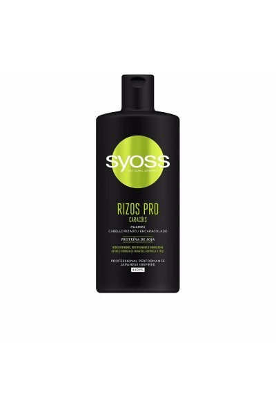 Syoss Shampoo Rizos Pro Definition And Hydration Wavy Or Curly Hair 440ml