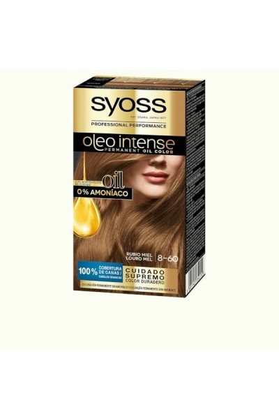 Syoss Oleo Intense Permanent Hair Color 8-60 Honey Blonde