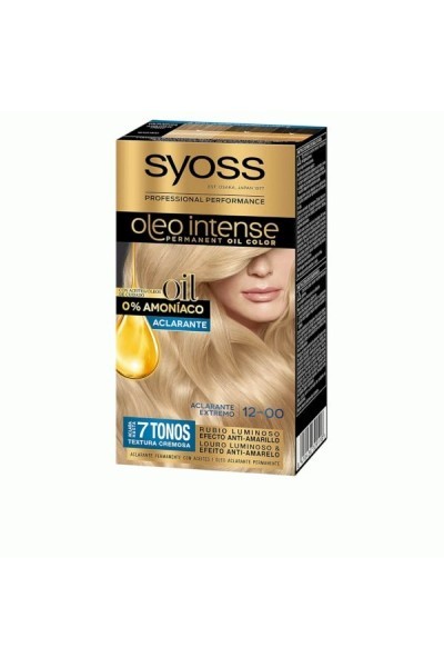 Syoss Oleo Intense Permanent Hair Color 12-0 Extreme Lightening