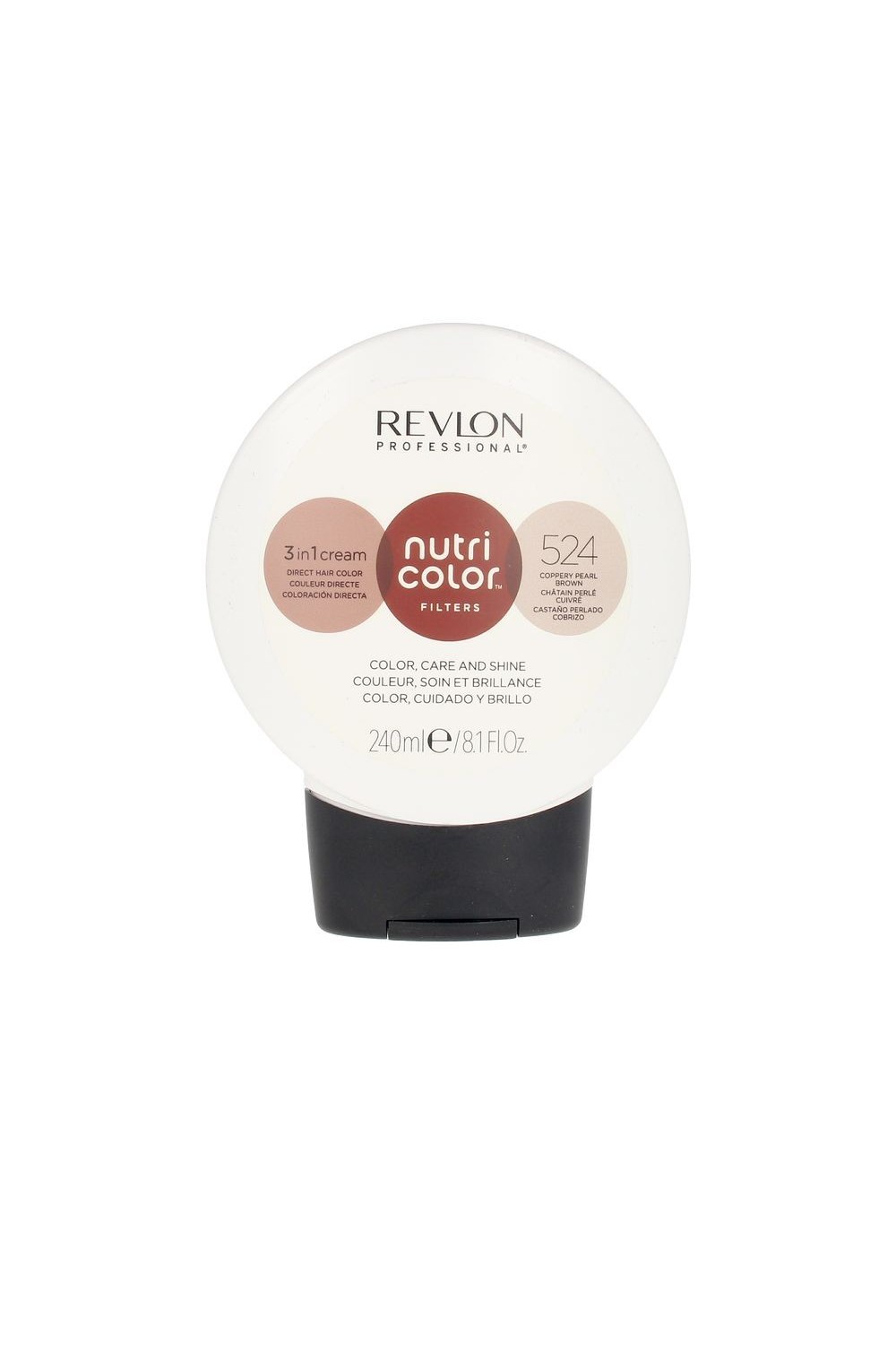 Revlon - Nutri Color Filters Toning 240ml - 524 Coopery Pearl Brown