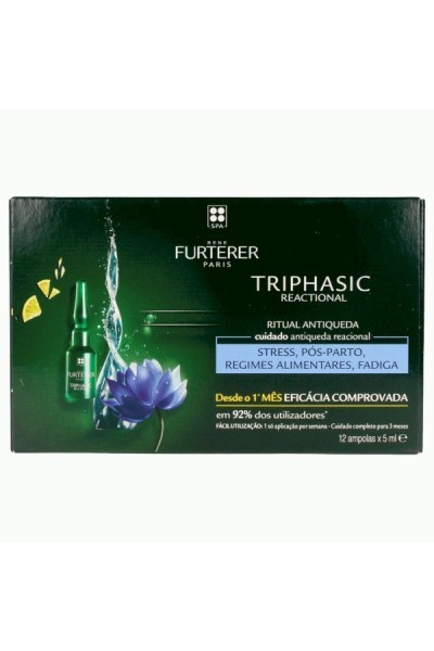 Rene Furterer Triphasic Reactional Treatment Anti Hair Loss 12x5ml