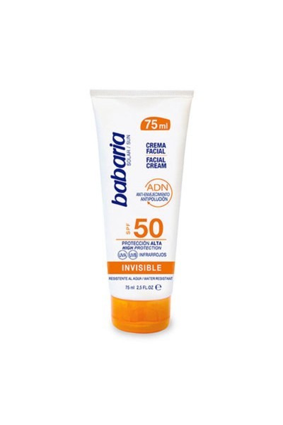 Babaria Facial Cream Invisible Spf50 75ml