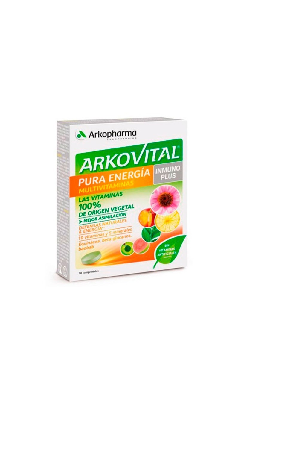 Arkopharma Arkovital Inmunoplus Pure Energy 30 Tablets