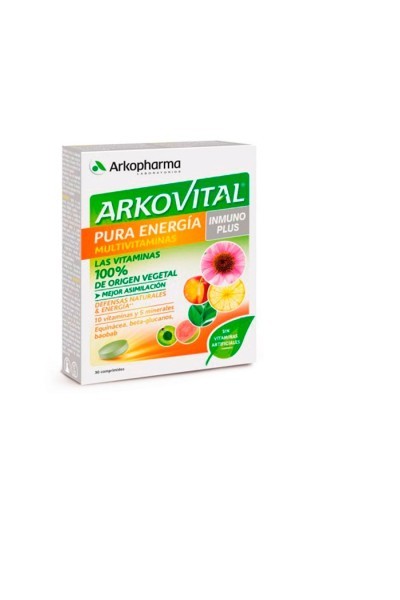 Arkopharma Arkovital Inmunoplus Pure Energy 30 Tablets