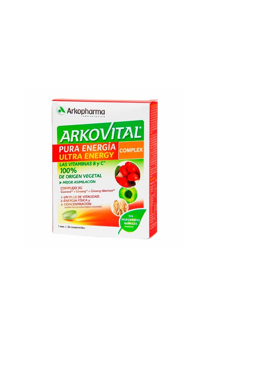 ARKOPHARMA - Arkovital Ultra Energy Complex 30u