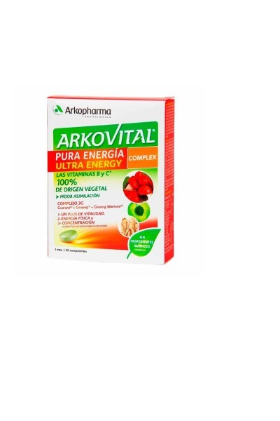 ARKOPHARMA - Arkovital Ultra Energy Complex 30u