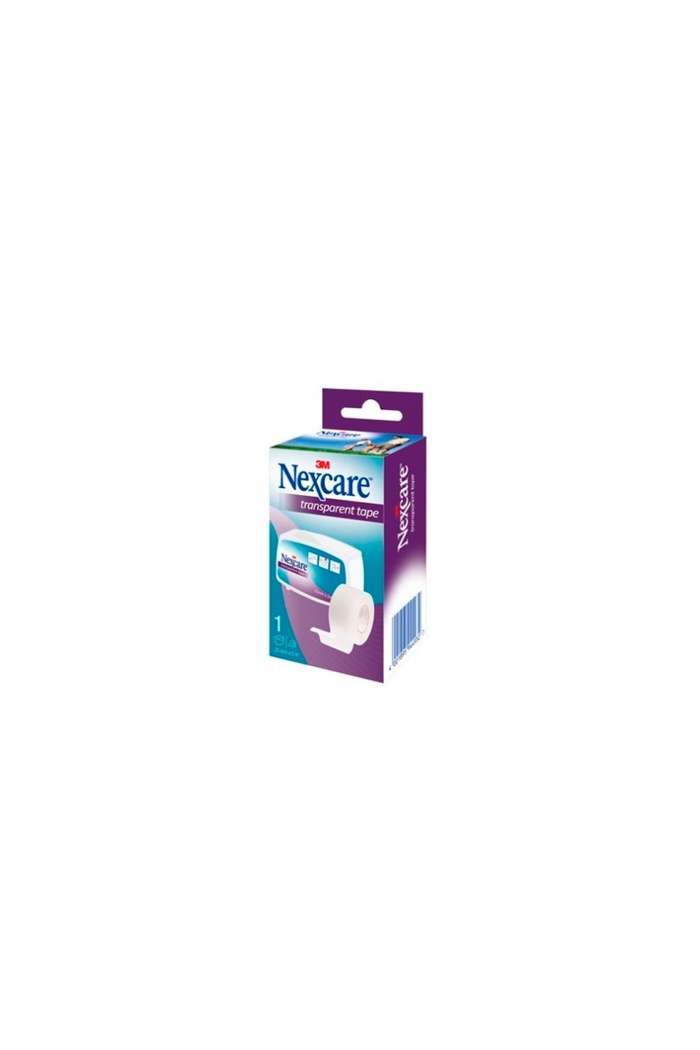 Nexcare Transparent Plasters Roll 2,5x5m