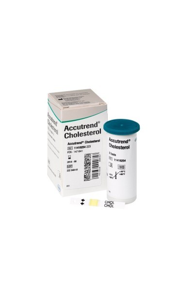 Accutrend Cholesterol Test Strips 5U