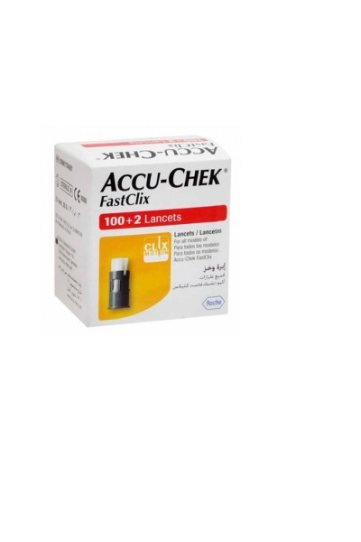 Accu-Chek Fastclix Lancets 102U