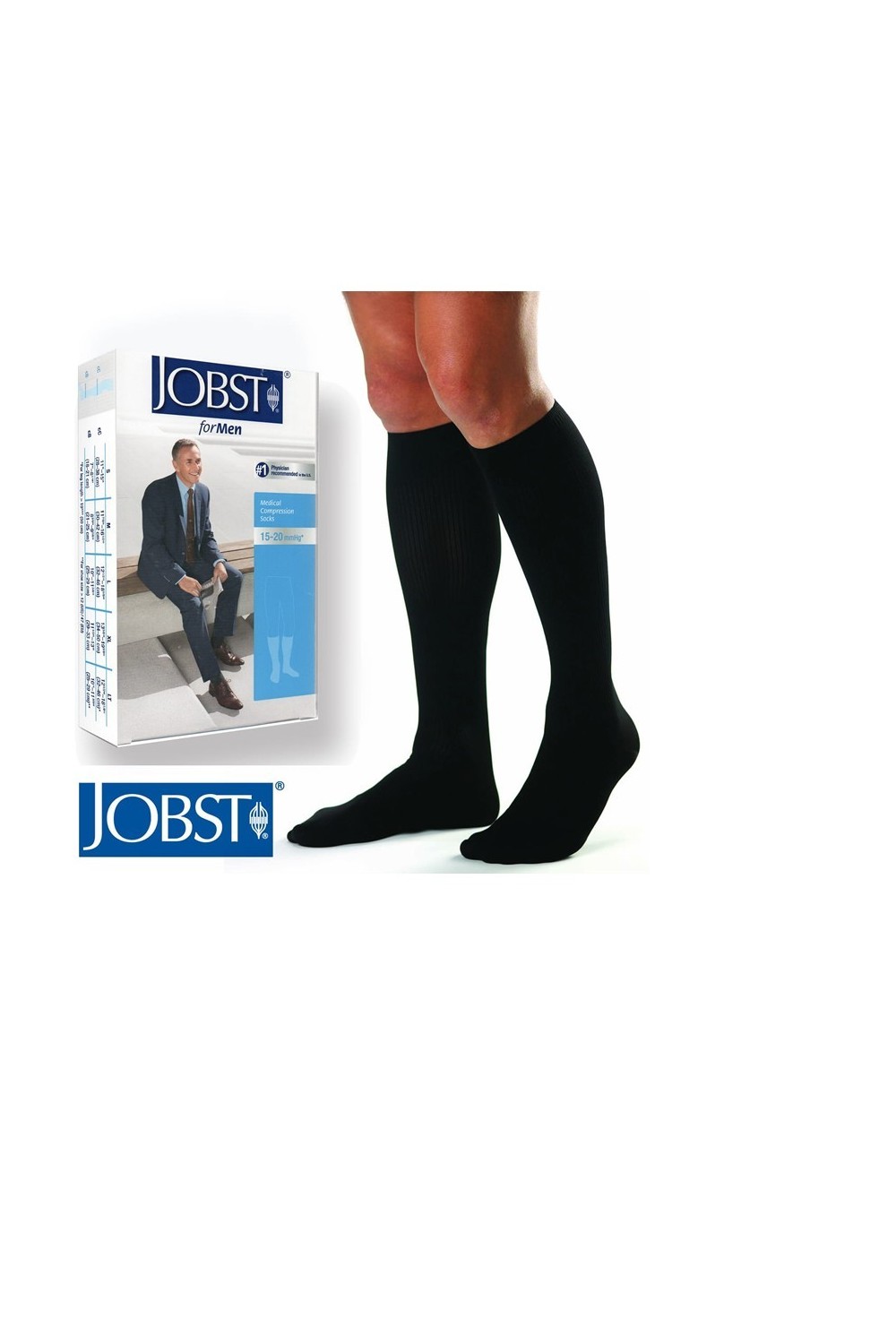 Jobst Sport Sock Black Grey M