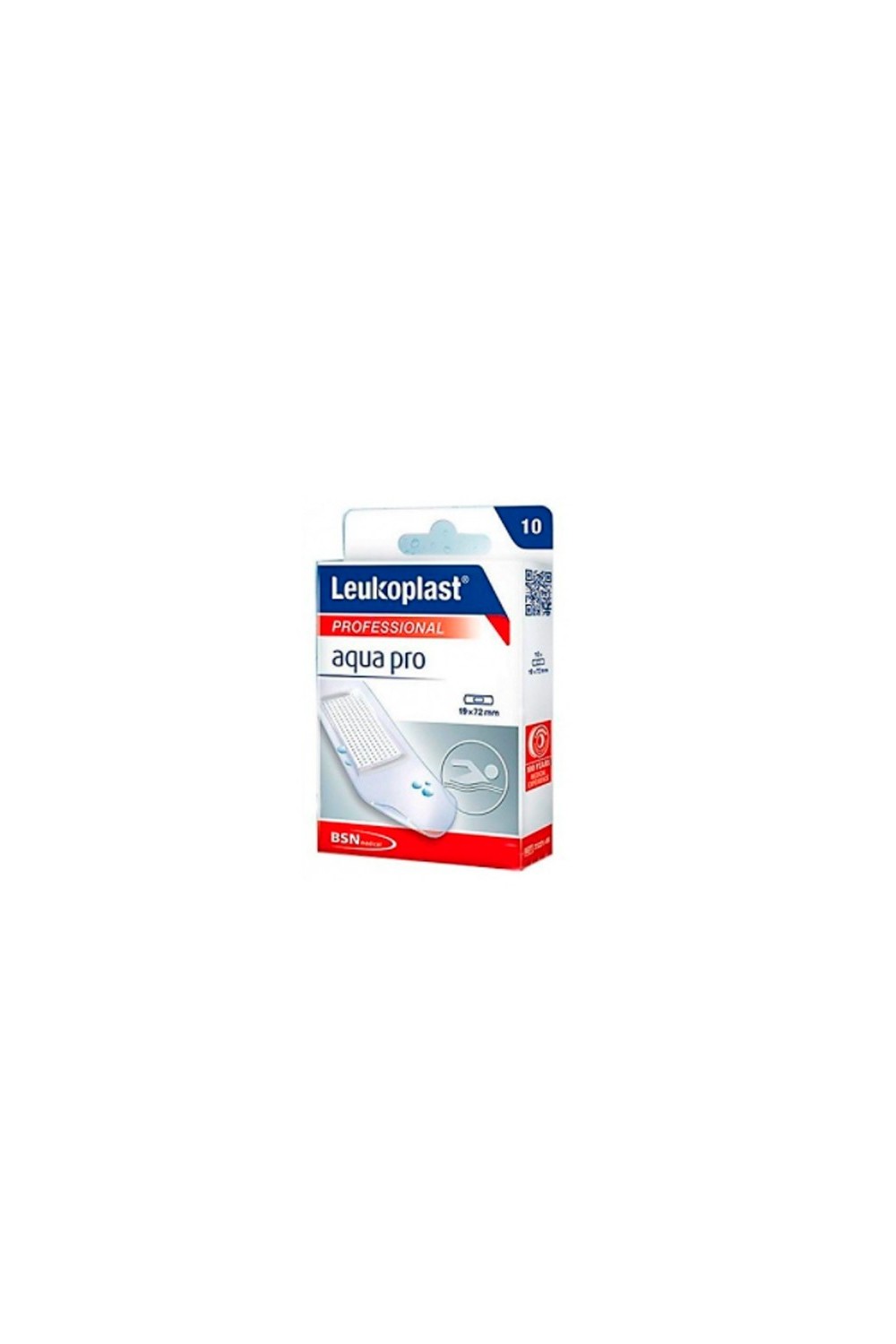 BSN MEDICAL - Leukoplast Aquapro Transparent Plaster 19x72mm 10U