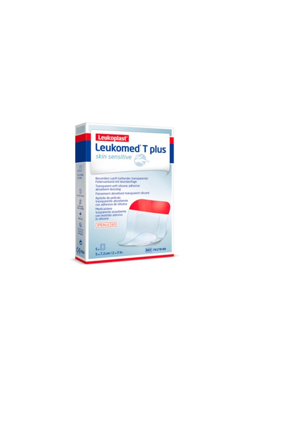 BSN MEDICAL - Leukomed T Plus Skin Sensitive 5x7.2cm 5U