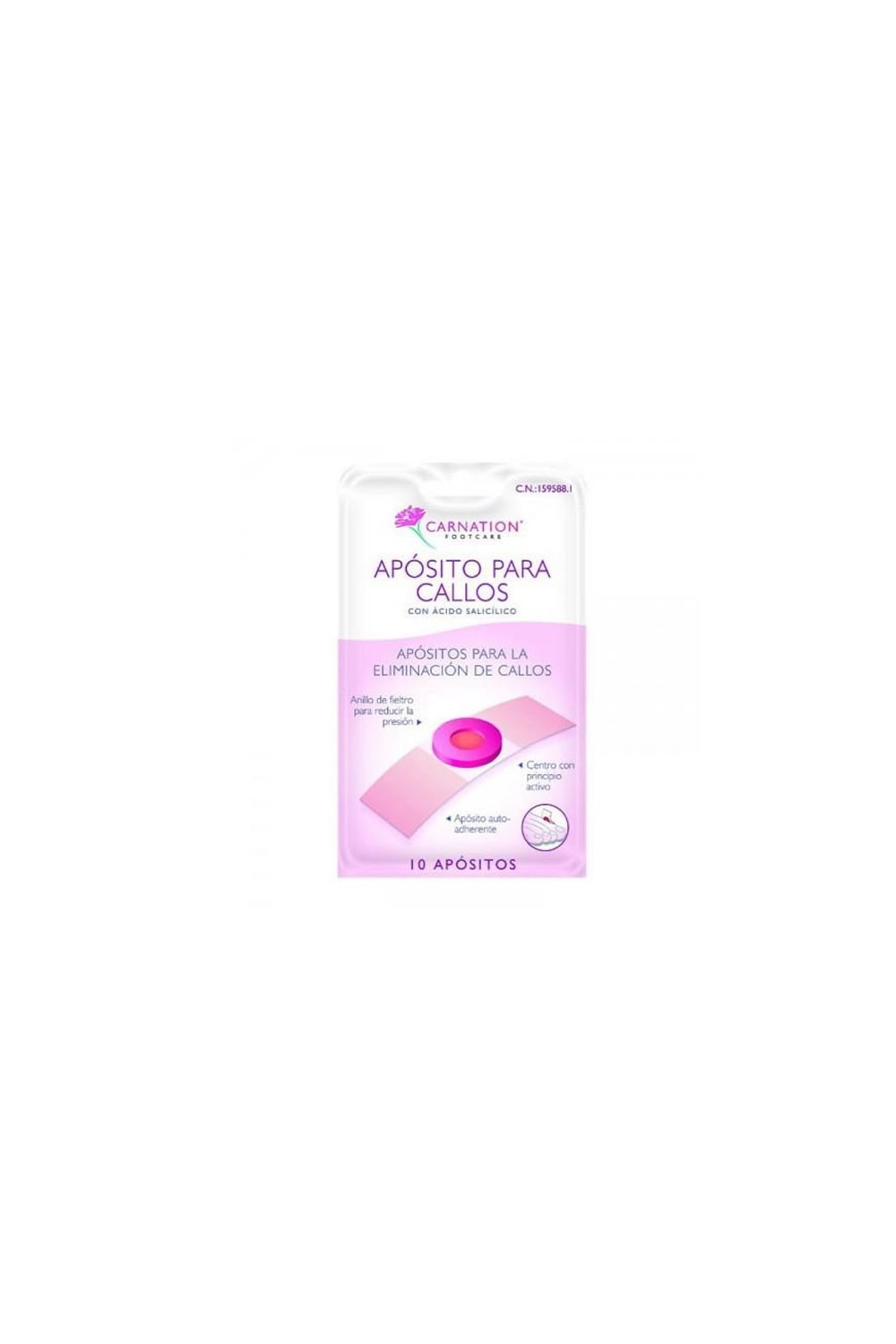 PRIM - Carnation Callus Plasters Salicylic Acid 10 Units