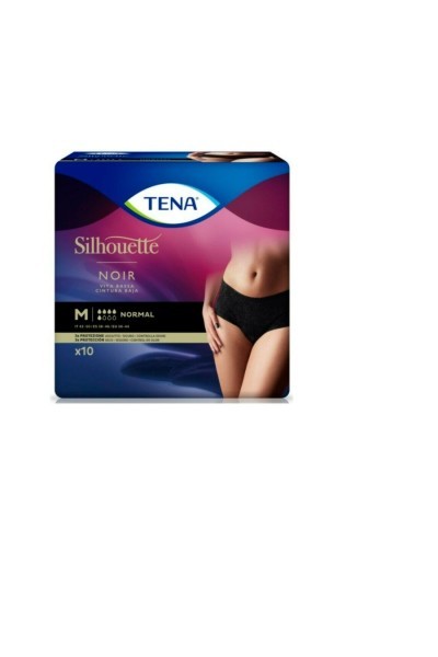 Tena Silhouette Normal Black M 10U