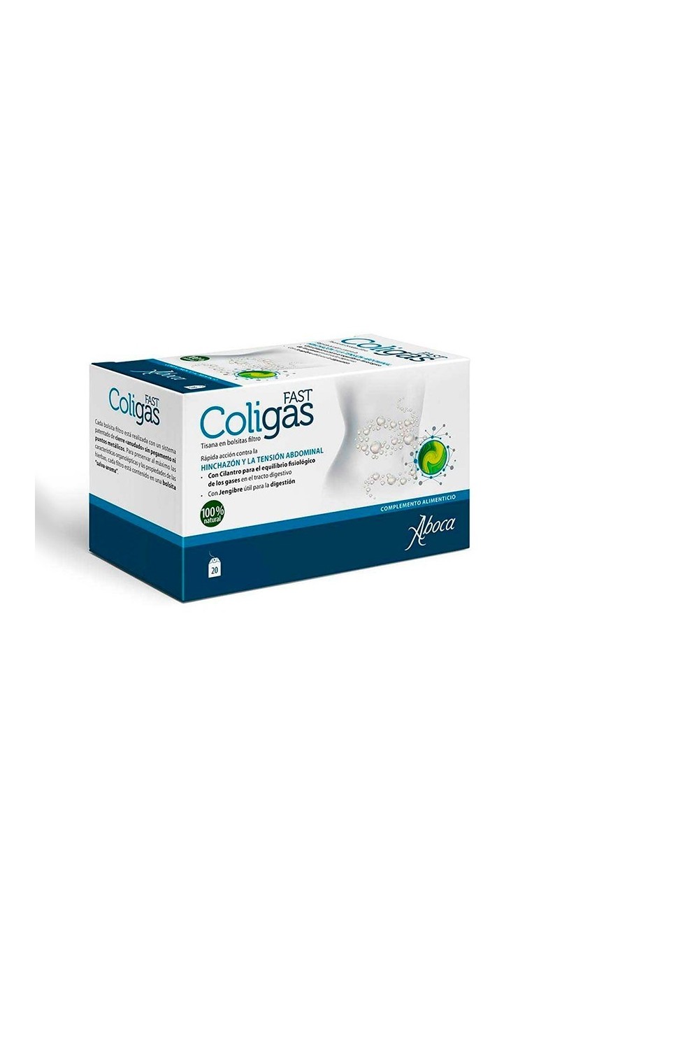 Aboca Coligas Fast 20 Filter Sachets