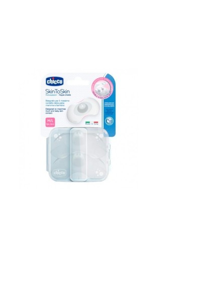 Chicco Nipple Protector Silicone M-L 2U