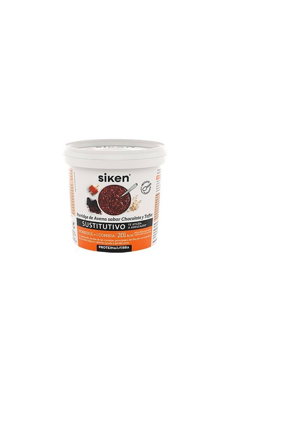 Siken Oatmeal Porridge Substitute Chocolate Toffee 52g