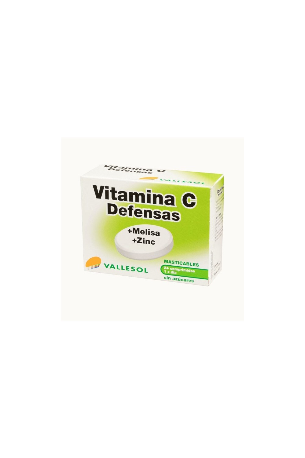 Vallesol Vitamin C +Lemon Balm +Zinc 24 Tablets