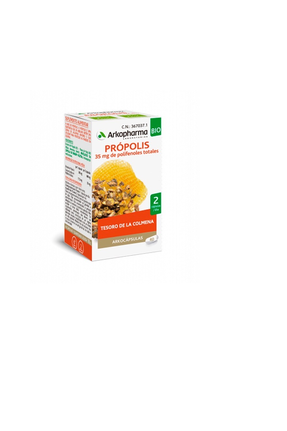 Arkopharma Arkocápsulas Propolis 50 Capsules