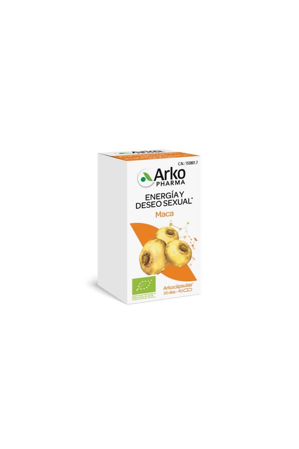 Arkopharma Arkocápsulas Maca 40 Capsules