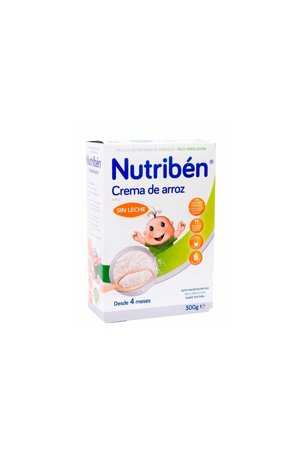 NUTRIBEN - Nutribén Gluten Free Rice Cream 300g