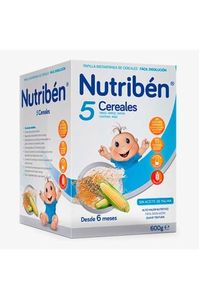 NUTRIBEN - Nutribén 5 Cereals 600g