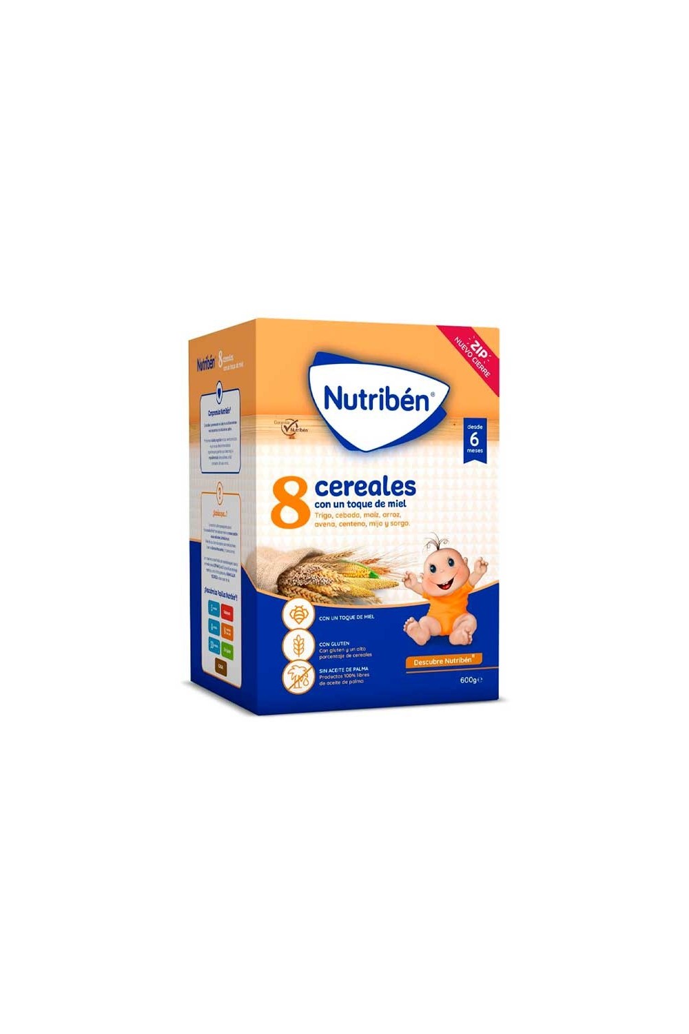 NUTRIBEN - Nutribén 8 Honey Cereals 600g