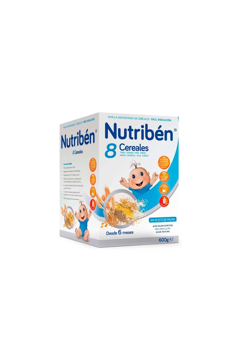 NUTRIBEN - Nutribén Papilla 8 Cereals 600g