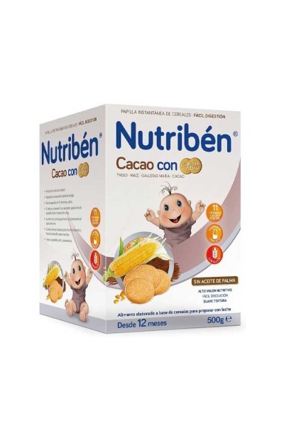 NUTRIBEN - Nutribén Cocoa with Maria Cookies 500g