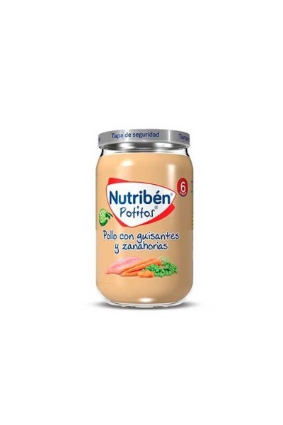 NUTRIBEN - Nutribén Chicken with Peas and Carrot 235g
