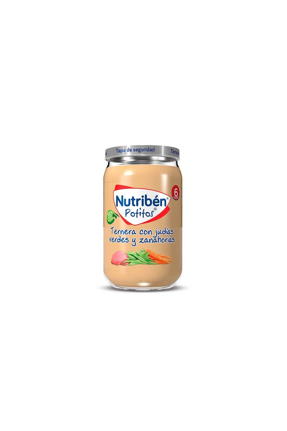 NUTRIBEN - Nutribén Beef with Green Beans and Carrot 235g
