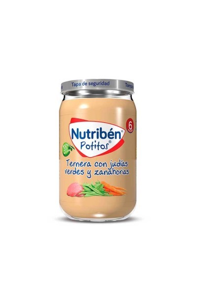 NUTRIBEN - Nutribén Beef with Green Beans and Carrot 235g