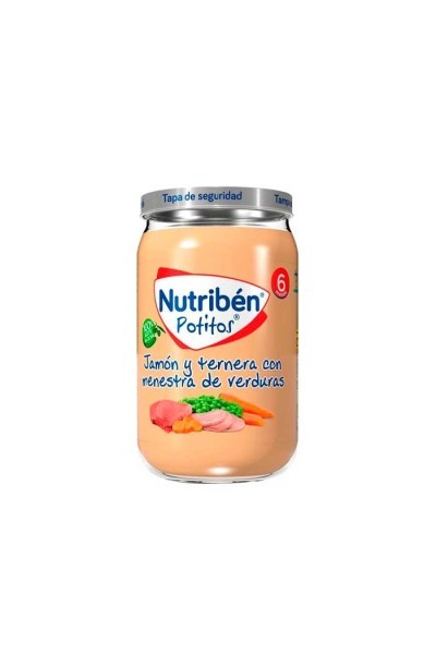 NUTRIBEN - Nutribén Potito Ham, Beef with Vegetables 235g